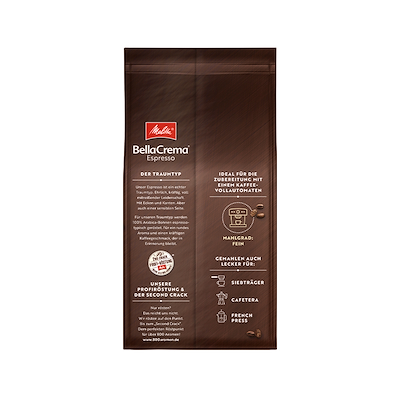 Melitta BelleCrema espresso kaffebønner 1000 g