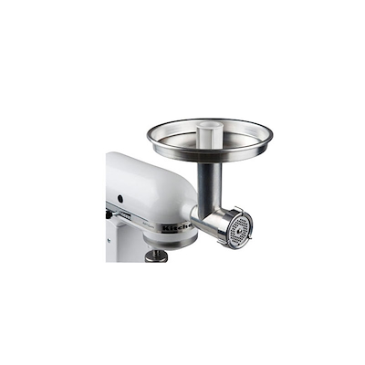 KitchenAid kødhakker i metal med 3 skiver 476100