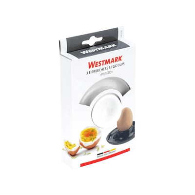 Westmark æggebæger hvid 3 stk.