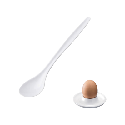 Westmark æggeskeer hvid 6 stk.