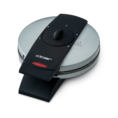 Cloer vaffeljern Ø16,5 cm silver 930 watt