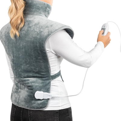 Profi Care ryg- og nakkevarmer grå