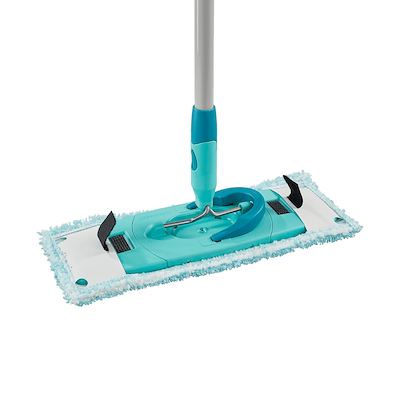 Leifheit Clean Twist M Ergo/Power Clean moppeklud super soft lyseblå 33 cm