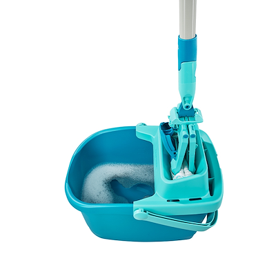 Leifheit PowerClean gulvvaskersæt turkis 10 liter