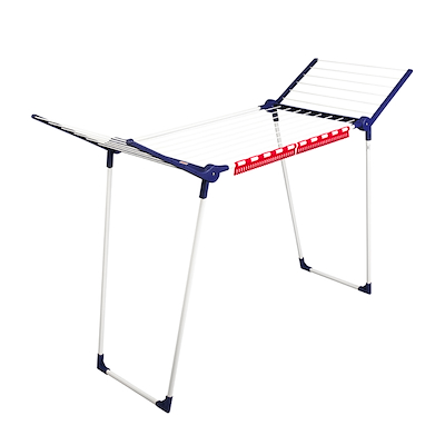 Leifheit Pegasus tørrestativ aluminium blå