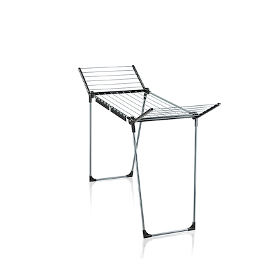 Leifheit Pegasus tørrestativ sort 157x55x87 cm