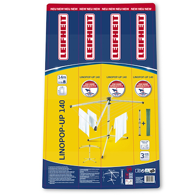 Leifheit LinoPOP-up tørrestativ