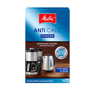 Melitta Anti Calc afkalkningspulver 6x20 g