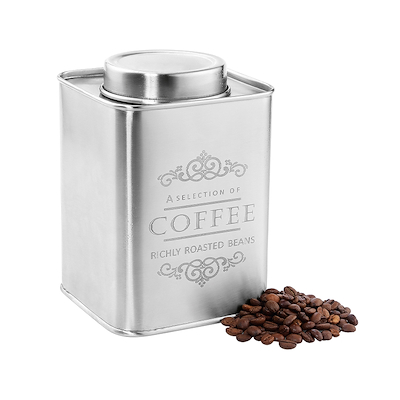 Zassenhaus kaffedåse 500 g rustfrit stål