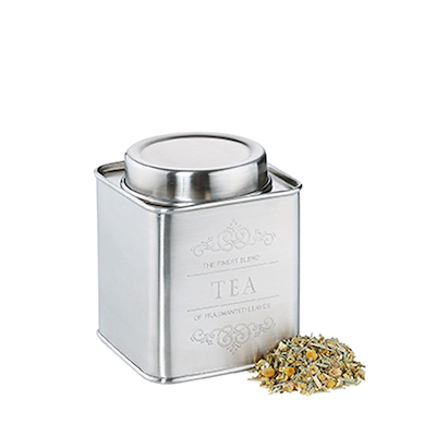 Zassenhaus tedåse rustfrit stål 250 g