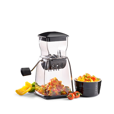 Gefu Cubico terningesnitter sort