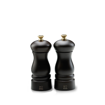Peugeot Clermont salt- og peberkværnsæt chocolade 13 cm