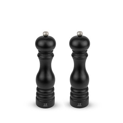 Peugeot Paris salt- og peberkværnsæt mat sort 22 cm