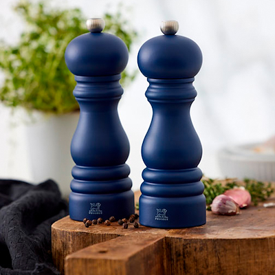 Peugeot Paris salt- og peberkværnsæt blå H 18 cm