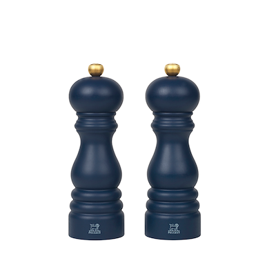 Peugeot Paris salt- og peberkværnsæt blå H 18 cm