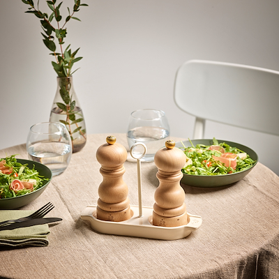 Peugeot Paris u'Select salt- og peberkværnsæt træ 18 cm
