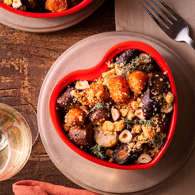 Peugeot røde hjertefade 11 cm 2 stk.