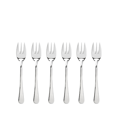 Zwilling Jessica blankpoleret kagegaffel 6 stk.