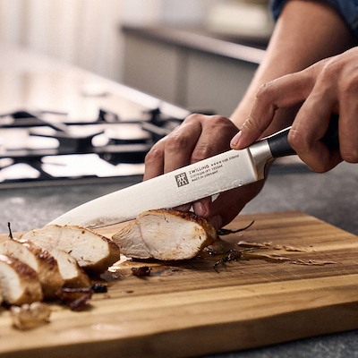 Zwilling Four Star forskærerkniv sort 20 cm
