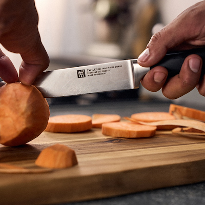 Zwilling Four Star forskærerkniv sort 20 cm