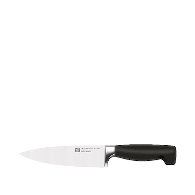 Zwilling Four Star kokkekniv sort 16 cm