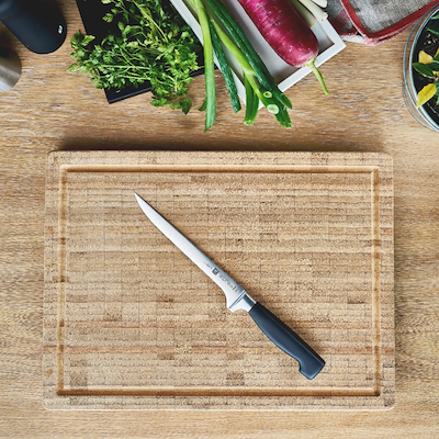 Zwilling Four Star filetkniv sort 18 cm