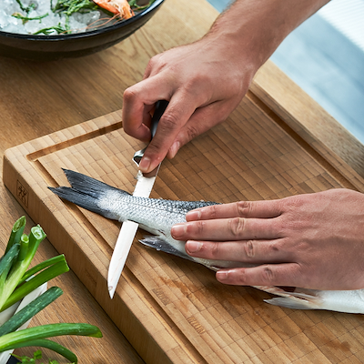Zwilling Four Star filetkniv sort