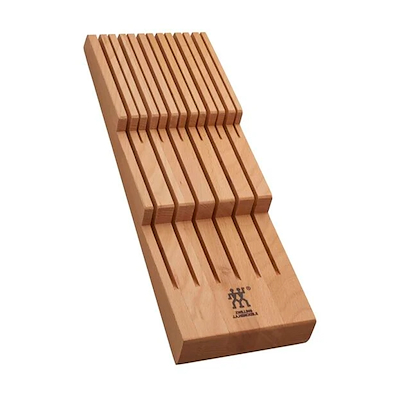 Zwilling knivholder til skuffe bøg 12 knive