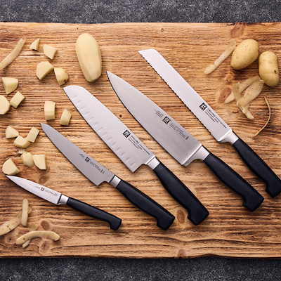 Zwilling Four Star santoku kniv 18 cm