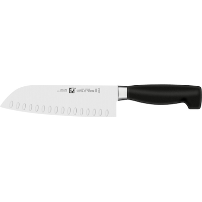 Zwilling Four Star santoku kniv med lufthuller 18 cm