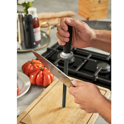 Zwilling strygestål keramisk sort 23 cm