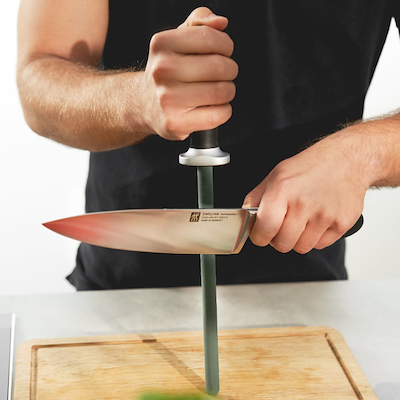 Zwilling strygestål keramisk sort 23 cm