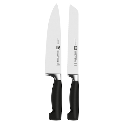 Zwilling Four Star knivsæt sort 2 dele