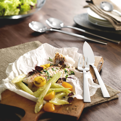 Zwilling Dinner blankpoleret fiskebestik 2 dele