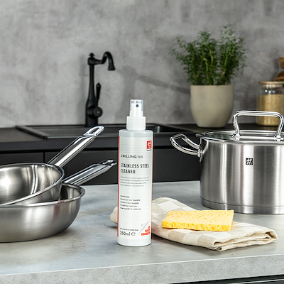 Zwilling stålrens til gryder og pander