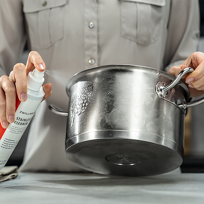 Zwilling stålrens til gryder og pander