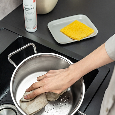 Zwilling stålrens til gryder og pander