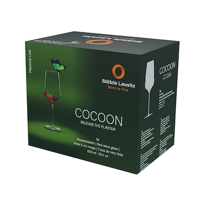 Stölzle Cocoon rødvinglas 60,9 cl 6 stk.