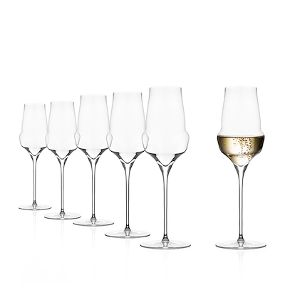Stölzle Cocoon champagneglas 34 cl 6 stk