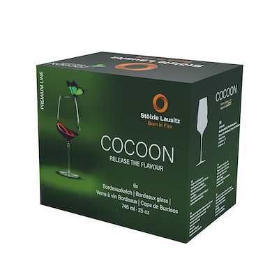 Stölzle Cocoon bordeaux vinglas 74,6 cl 6 stk