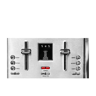 Gastroback Design dobbelt toaster Digital 4S