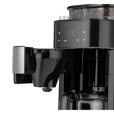 Gastroback kaffemaskine sort/stål