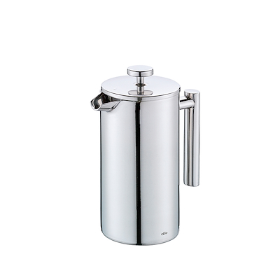 Cilio Sara stempelkande i stål 6 kopper 0,7 liter