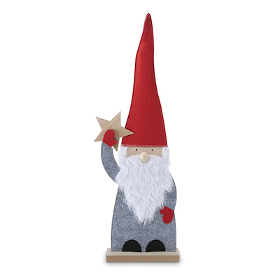 Boltze Julemand dekoration grå