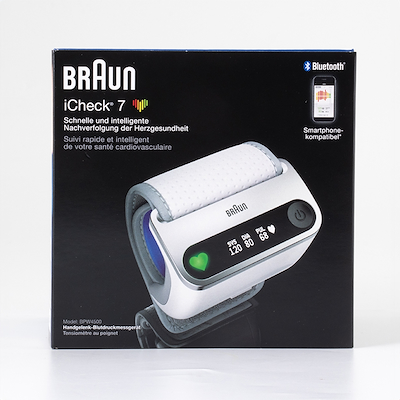 Braun Icheck 7 BPW4500WE blodtryksmåler til håndled