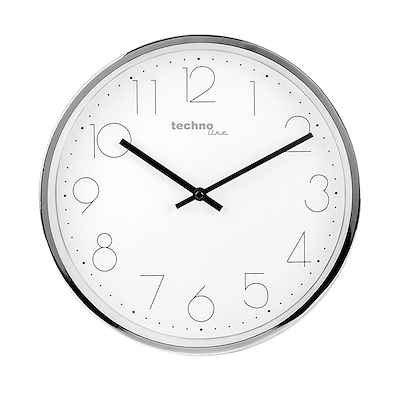 Technoline vægur steel-line Ø25 cm