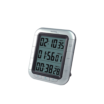 Techno Line køkkenur med 3 alarmer