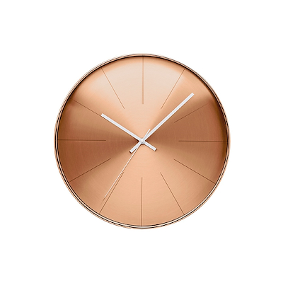 Techno Line kvarts vægur bronze