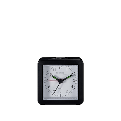 Technoline vækkeur quarts styret sort