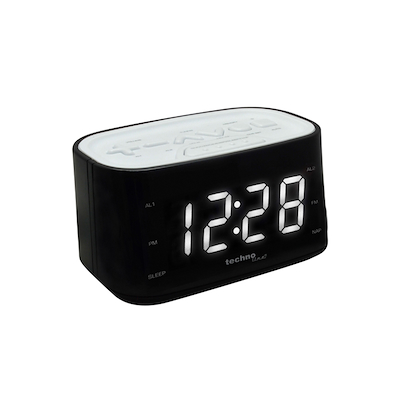 Techno Line vækkeur hvid